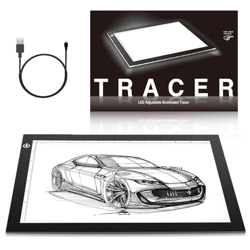 ME456 9" x 12" Ultra-Thin Dimmable A4 LED Light Box