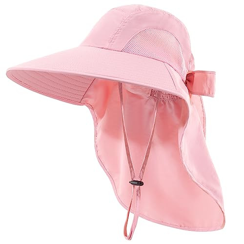 Docvit Women's Foldable Fishing Beach Bucket Sun Hat