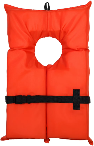 Ozark Trail Unisex Adult Type II PFD Life Jacket International Orange