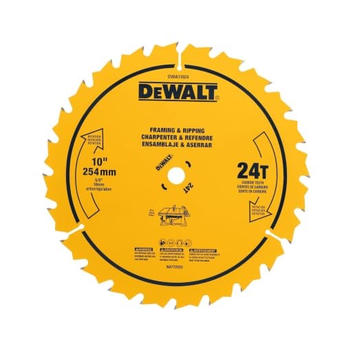 DEWALT 10 in. 24 Tooth General Purpose Saw Blade Deal