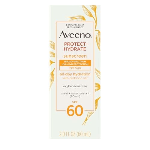 Aveeno Protect + Hydrate Face Sunscreen SPF 60 Broad Spectrum 2 fl oz Deal