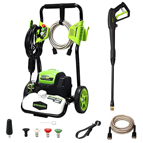 Greenworks 1800 PSI 1.2 GPM Pressure Washer (Open Frame)
