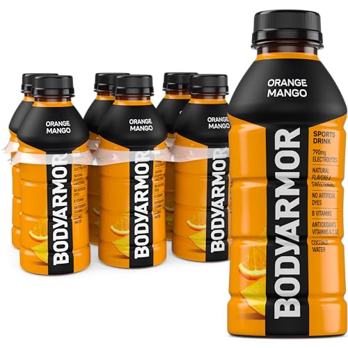 BODYARMOR Sports Drink Orange Mango 16 Fl Oz Bottles 6-Pack