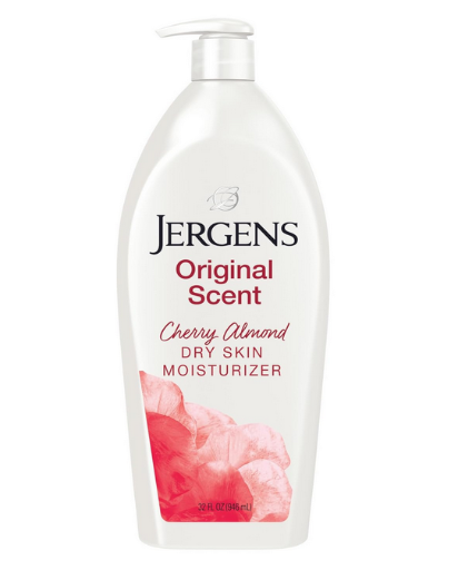 Jergens Original Scent Dry Skin Body Lotion, Cherry Almond, 32-Oz
