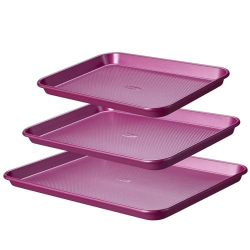 CAROTE 3-Piece Baking Pan Set (13, 15, 17 Inch) Deal