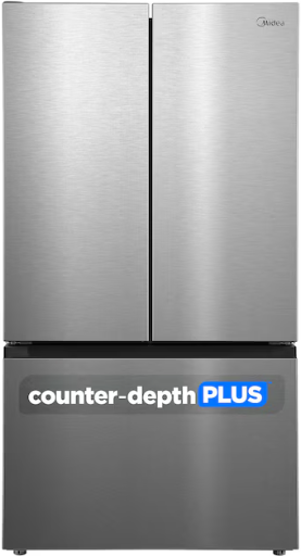 Midea Counter-Depth PLUS 26.5-cu ft 36-in Wide French Door Refrigerator with Dual Ice Maker Deal