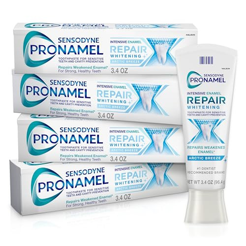 4-Pack Sensodyne Pronamel Intensive Enamel Repair Toothpaste (Arctic Breeze)