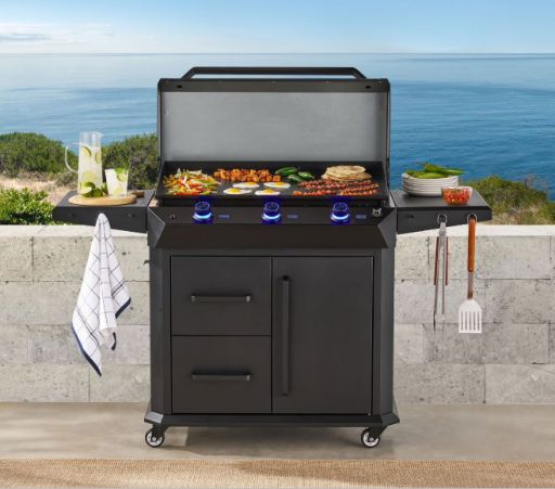 Member's Mark 36" Intelligent Propane Gas Griddle w/ Cart and Cover Deal