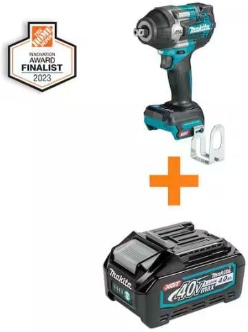 Makita 40V max XGT Brushless Cordless 4-Speed Mid-Torque 1/2 in. Impact Wrench with 4.0Ah Battery Deal