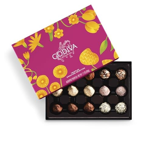 Godiva Signature Truffles Limited Edition Spring Gift Box 15 Pc Deal