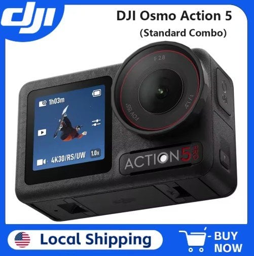 DJI Osmo Action 5 Pro Standard Combo Action Camera