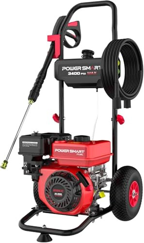PowerSmart Gas Pressure Washer 3400 PSI, 2.5 GPM 212CC Engine
