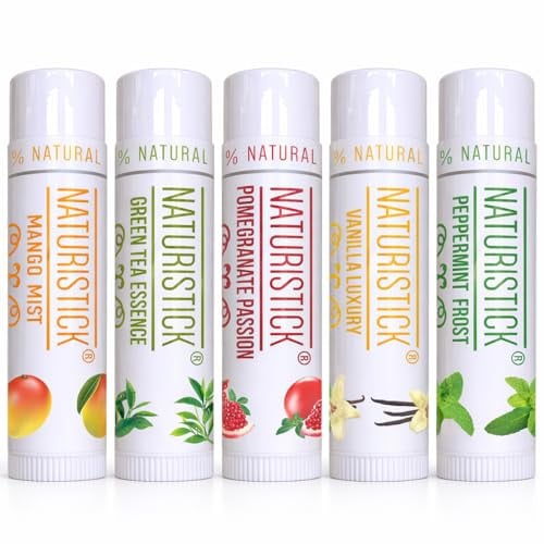 Naturistick Beeswax Lip Balm 6-Pack Deal