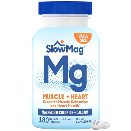 Slow-Mag Mg Magnesium Chloride Supplement 60 Count