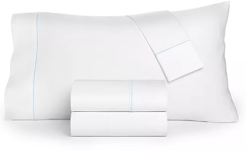 Charter Club Solid Hem 550 Thread Count 4-Pc. Sheet Set, California King