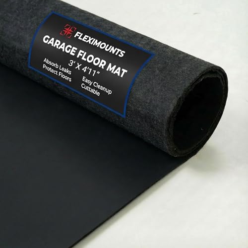 FLEXIMOUNTS Quick-Dry Slip-Resistant Garage Floor Mat 4'11" x 3' Deal