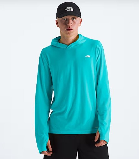 The North Face Men's Adventure Sun Hoodie (Galactic Blue)