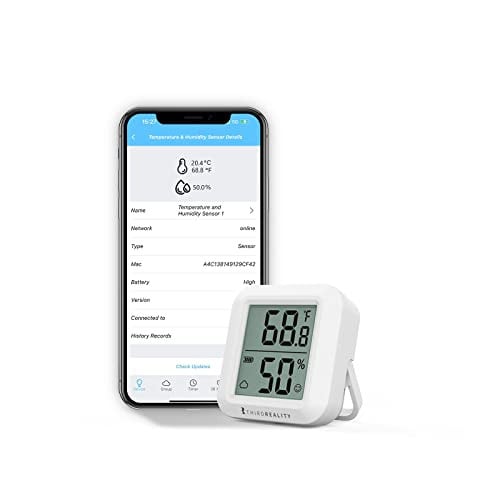 THIRDREALITY Zigbee Temperature and Humidity Sensor with Digital LCD Display