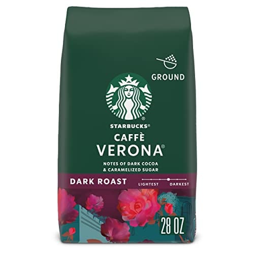 28-Oz Starbucks Ground Dark Roast Coffee (Caffè Verona)