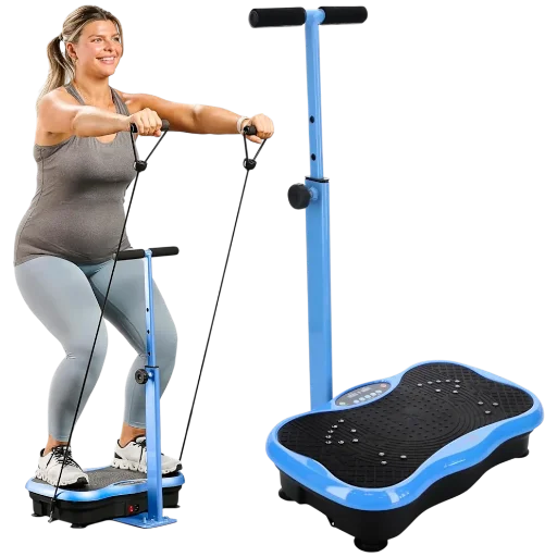 Lifepro Vibration Plate Exercise Machine with Handlebar & Magnetic Acupoints