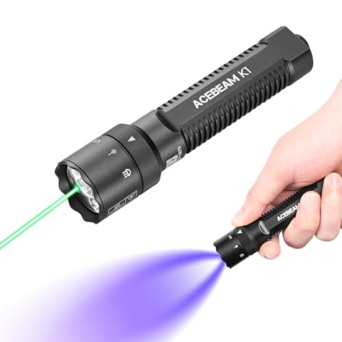 Acebeam K1 3-in-1 EDC Flashlight w/Laser, UV, White LED Deal