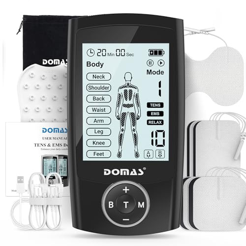 Domas TENS Unit w/ 4" x 6" Butterfly Pad