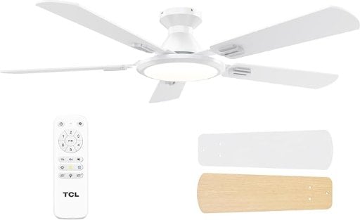 TCL 52" Ceiling Fan Light and Remote Control Deal