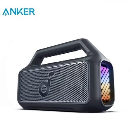 Soundcore Boom V2 Speaker by Anker, 80W, Subwoofer, IPX7 Waterproof