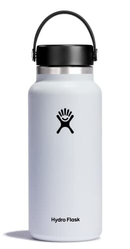 Hydro Flask Insulated Stainless Steel Wide Mouth Flex Lid Water Bottle, 32 oz. Deal