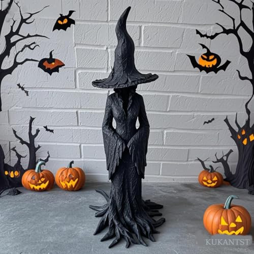 16' Halloween Witch Statue Resin Figurine