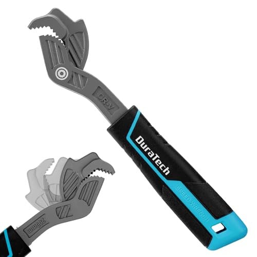 DURATECH 8-Inch Self-Adjusting/Locking Wrench 3/8"-1" (9-25mm)