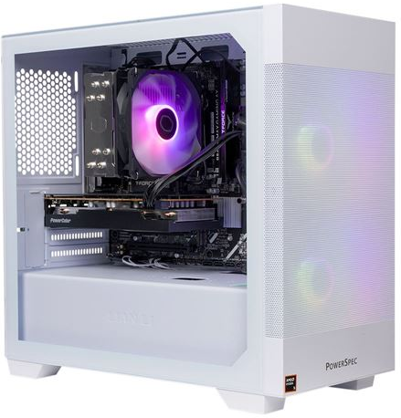 PowerSpec G529 Gaming PC Ryzen 5 7600X RX 7600 16GB DDR5 1TB SSD