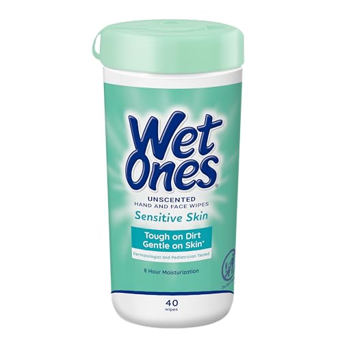 Wet Ones Sensitive Skin Unscented Hand Wipes 40 Count Deal