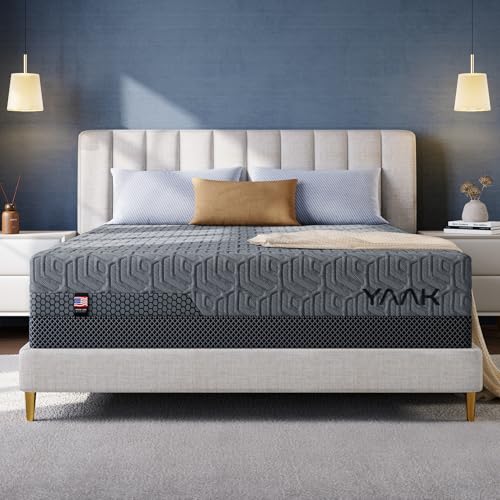 Yaak 12 Inch Queen Memory Foam Mattress