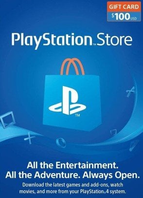 $100 PlayStation Store eGift Card Deal