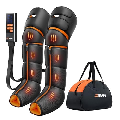 JZBRAIN Leg Massager with Heat and Compression Deal