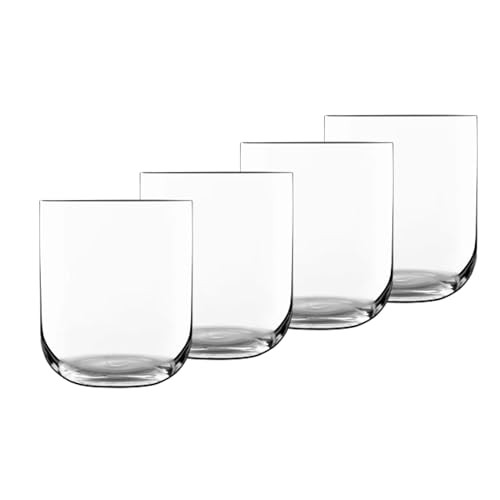 Luigi Bormioli Sublime 15.25 Oz Double Old Fashioned Glasses, Set of 4