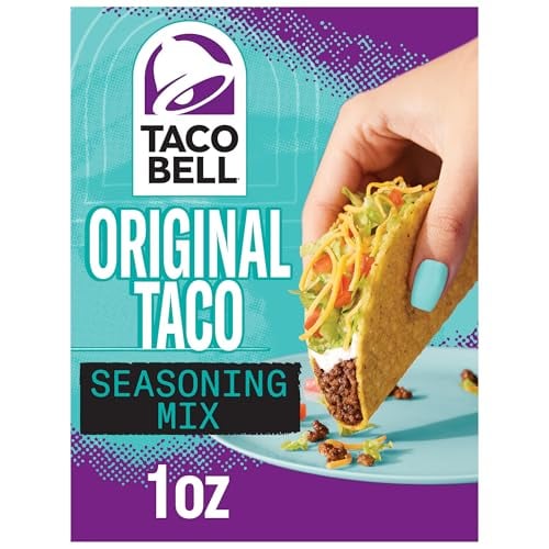 Taco Bell Taco Seasoning Mix, Original, 1 oz Packet Deal