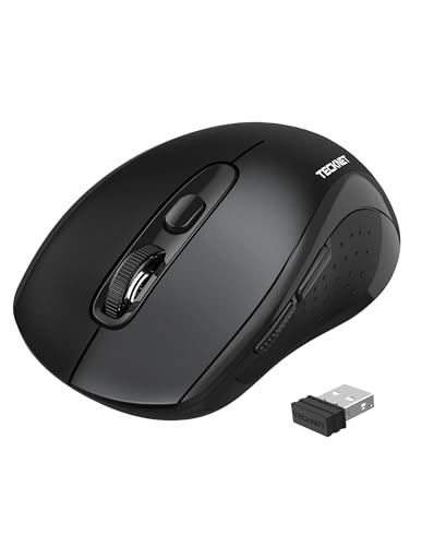 TECKNET Bluetooth 5.0/2.4GHz Silent Wireless Mouse 4000 DPI Deal