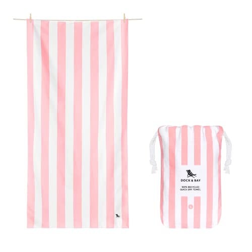 Dock & Bay Quick Dry, Sand-Free Beach Towel Large 63" x 35"