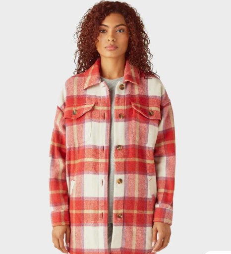 Dickies Women's Oversized Shirt Jacket (3 Colors)