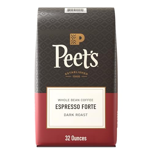 32-Oz Peet's Coffee Dark Roast Whole Bean Coffee (Espresso Forte) Deal