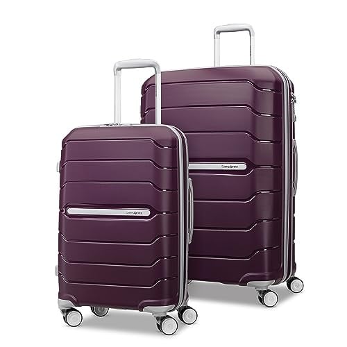 2-Pc Samsonite Freeform Hardside Dual Spinner Luggage (Amethyst, 23" & 31")