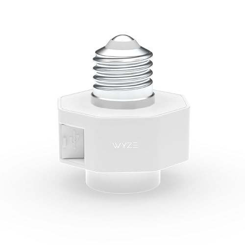 Wyze Lamp Socket Power Adapter for Wyze Cam v3/v4