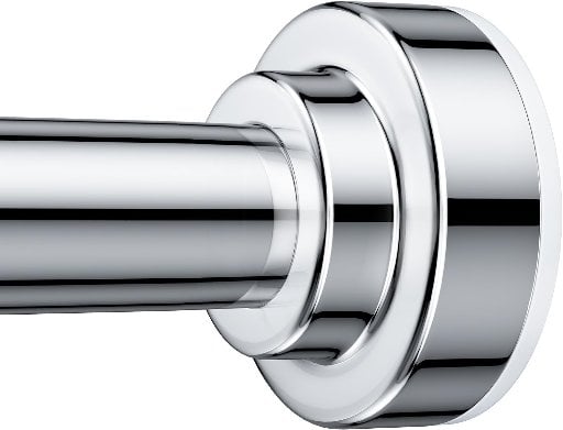 TEECK Stainless Steel Spring Tension Shower Curtain Rod 32-80" Deal