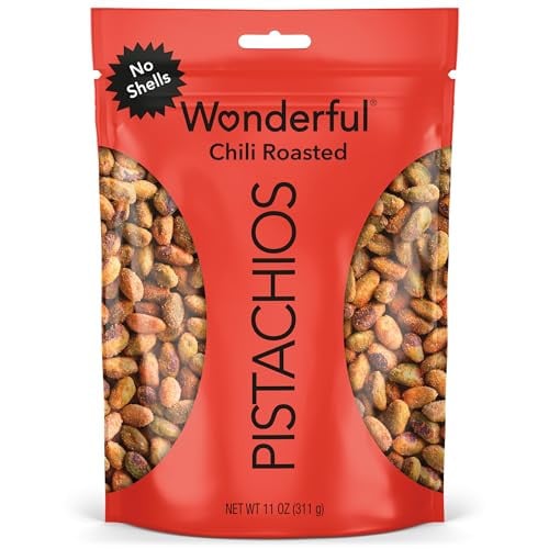 Wonderful Pistachios No Shells Chili Roasted Nuts 11 Ounce Deal