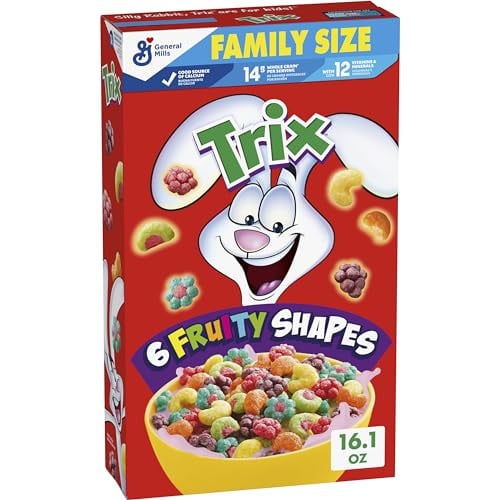 TRIX Family Size 16.1 oz Cereal 3-Pack Deal