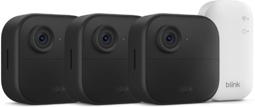 Blink Outdoor 4 Wireless Smart Security 3 Camera System with Sync Module