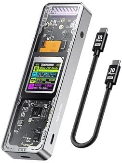 DOCKCASE Explorer Edition M.2 NVMe SSD Enclosure USB 3.2 Gen 2 Type-C (10 Gbps) Deal