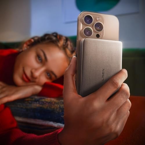 LISEN Ultra-Slim 10,000mAh MagSafe Wireless Power Bank Deal